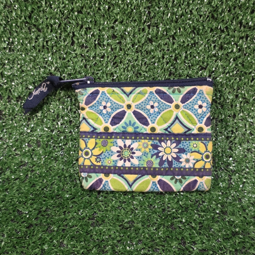 Vera Bradley Small Coin Purse in Daisy Daisy
